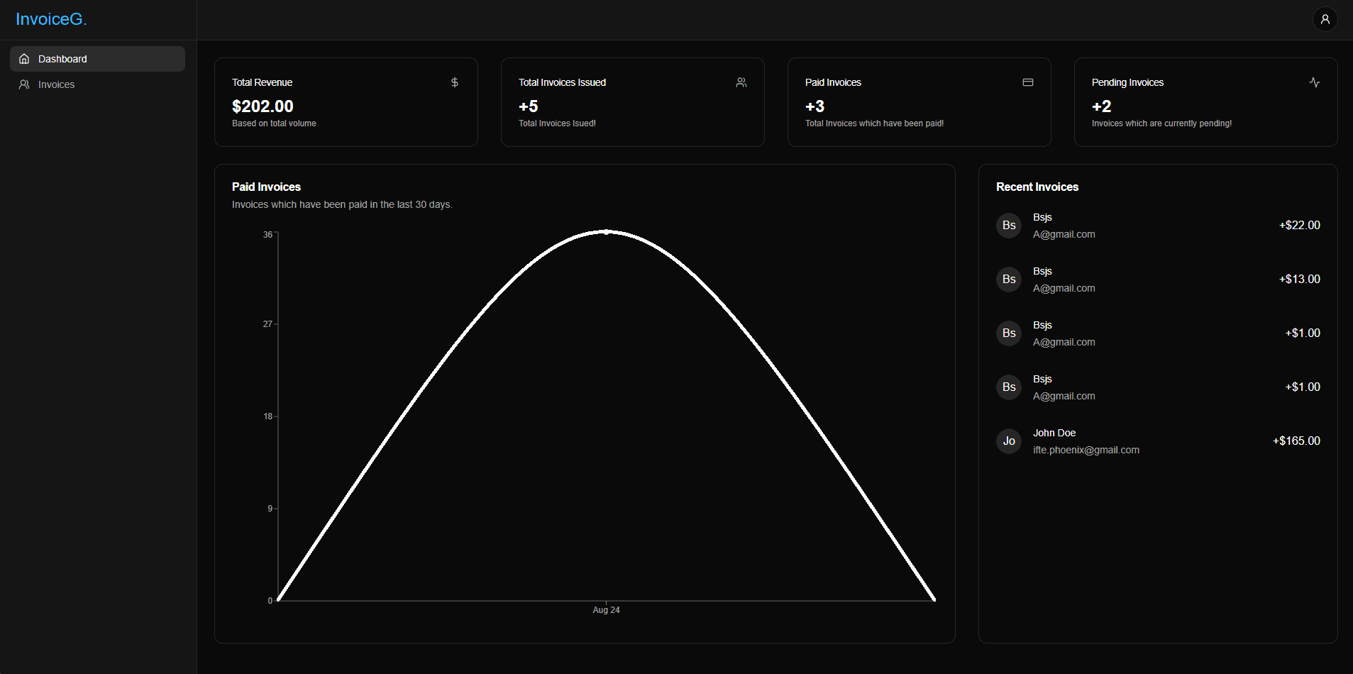 app screen
